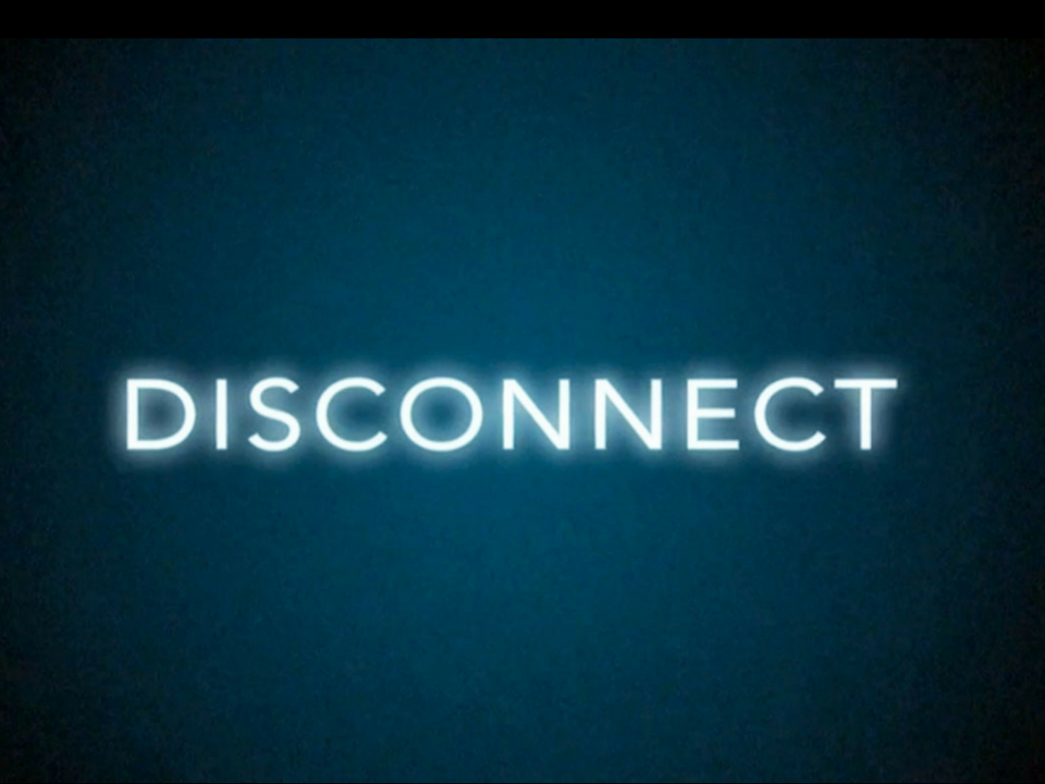 sensing the disconnect
